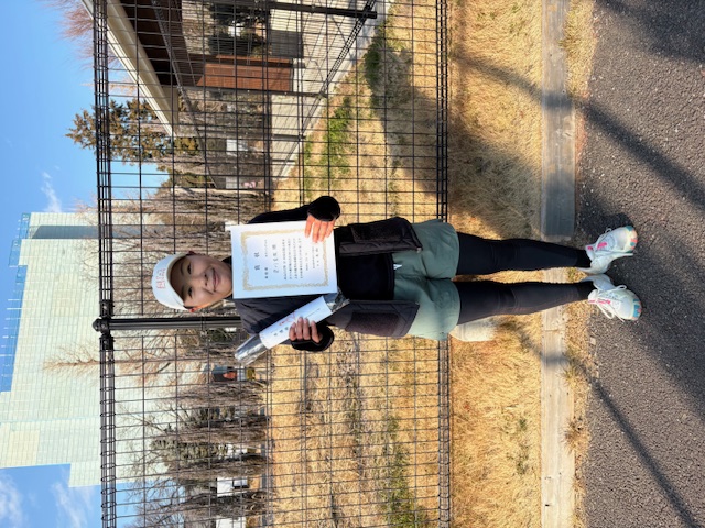 女子シングルス準優勝